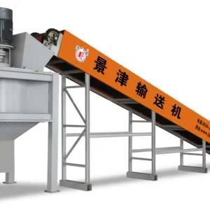 Belt Conveyer And Vertical Filter Cake Crusher